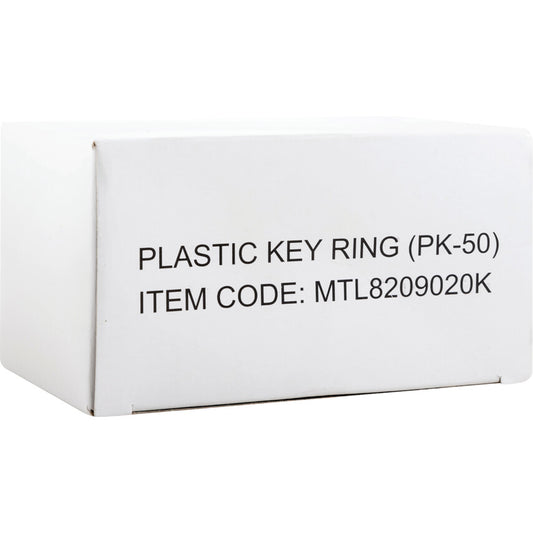 BLUE PLASTIC KEY RINGS (PK-50)