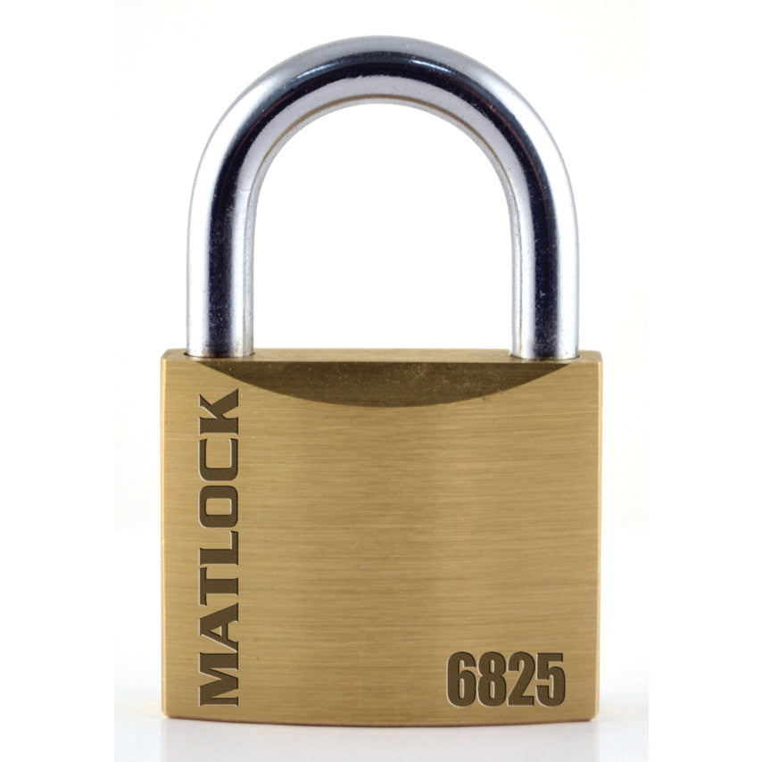 25mm BRASS SLIMLINE PADLOCK STEELSHACKLE (PK-4) รหัส MTL9507975K