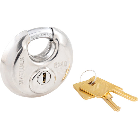 70mm STAINLESS STEEL DISC PADLOCK
