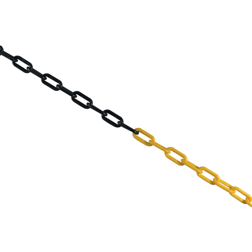 8mmx25M CHAIN PACK YELLOW& BLACK