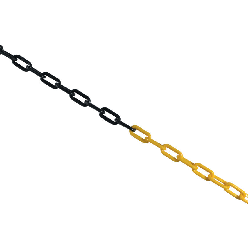 10mmx25M CHAIN PACK YELLOW &BLACK