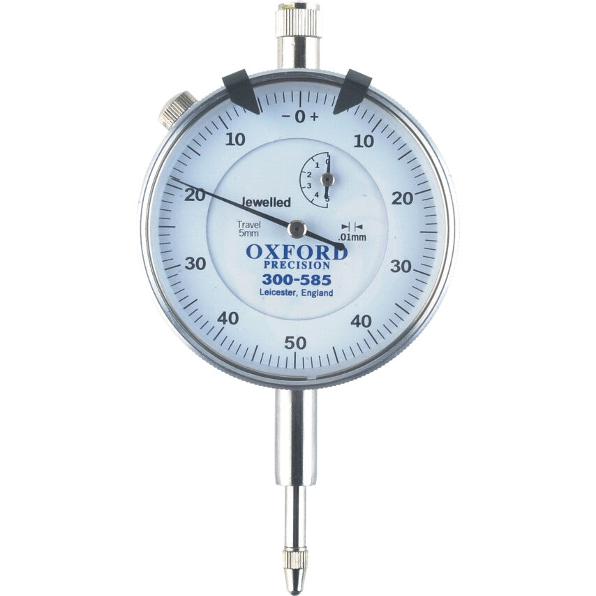 PLUNGER DIAL GAUGE 10mmx0.01mmx0-100 JEWELLED รหัส OXD3005500K