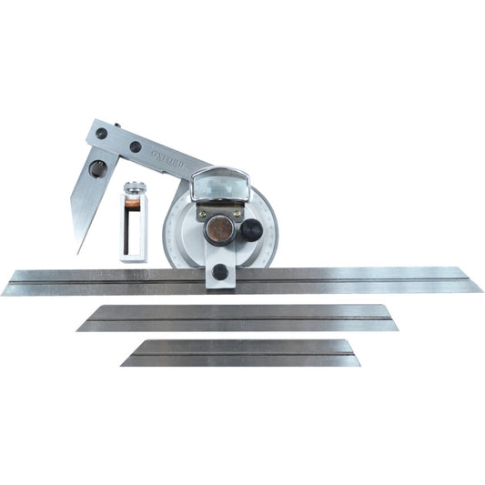 BEVEL PROTRACTOR SET C/W6", 8" & 12" BLADES รหัส OXD3309500K