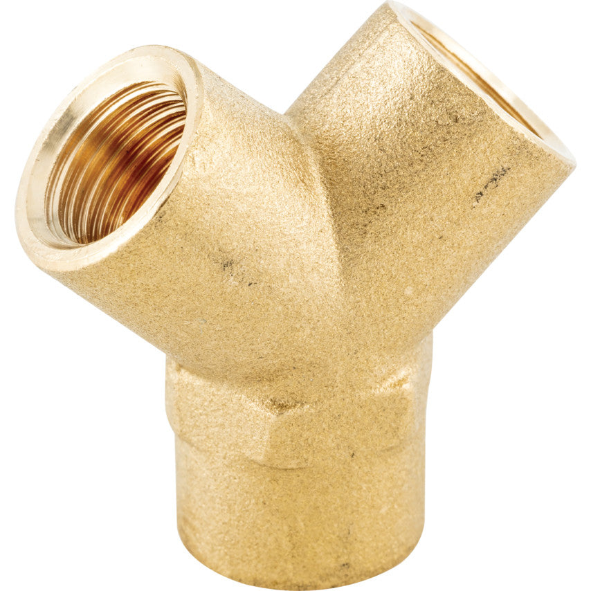 SPR4279 1/4"x1/4"x1/4" BSPTFEMALE Y PIECE รหัส PCL2594420D