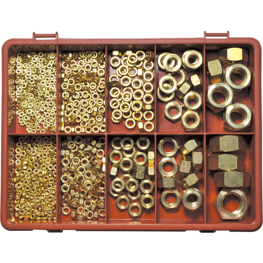 METRIC FULL NUT KIT BRASS รหัส QFT6155510K