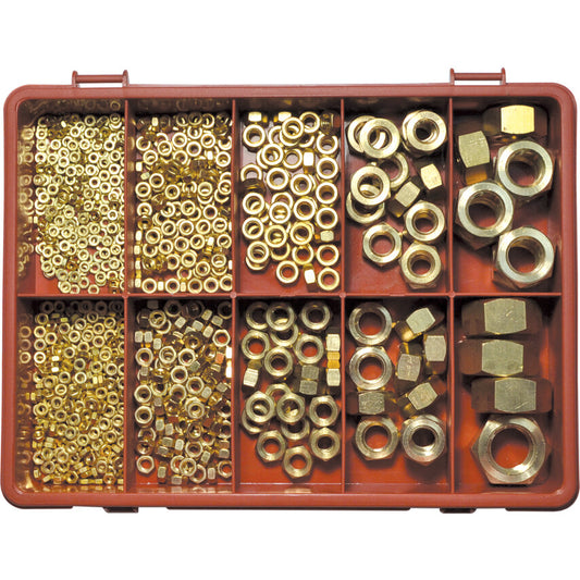 METRIC FULL NUT KIT BRASS รหัส QFT6155510K