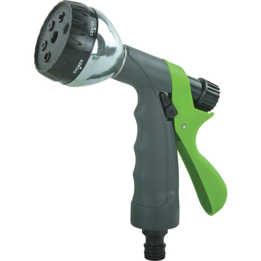 HEAVY DUTY CHROME FINISHSIX PATTERN SPRAY GUN