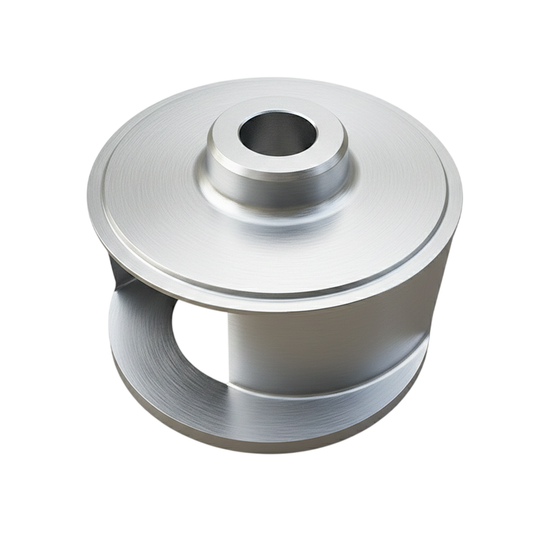 ใบพัดปั๊มน้ำสแตนเลส Impeller ขนาดเส้นผ่าศูนย์กลาง 200 mm. หนา 148 mm. จำนวน 2 ใบพัด