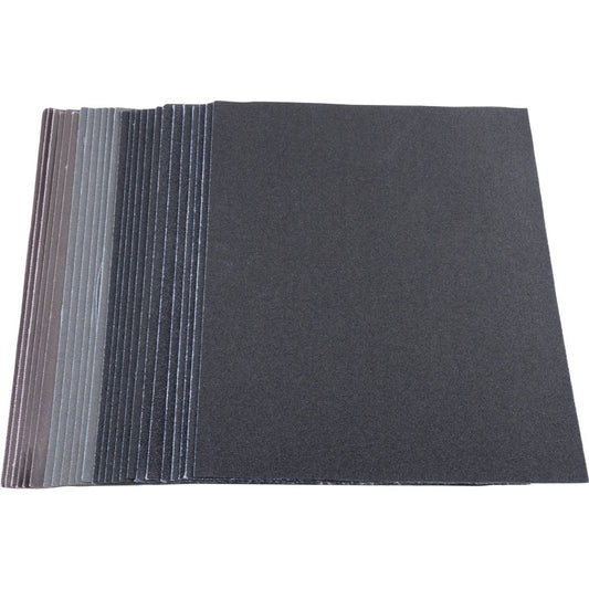 ASSORTED AL/OX SUPER SANDING SHEETS (PK-25)