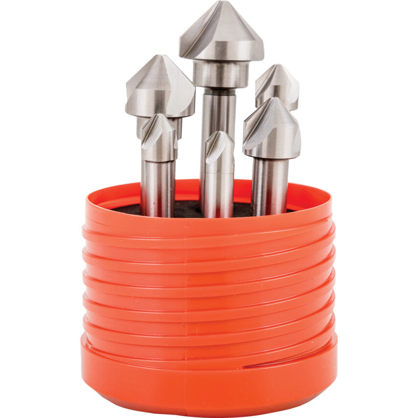 8-25mm 90DEG HSS-COBALT S/S COUNTERSINK SET รหัส SHR0209010A