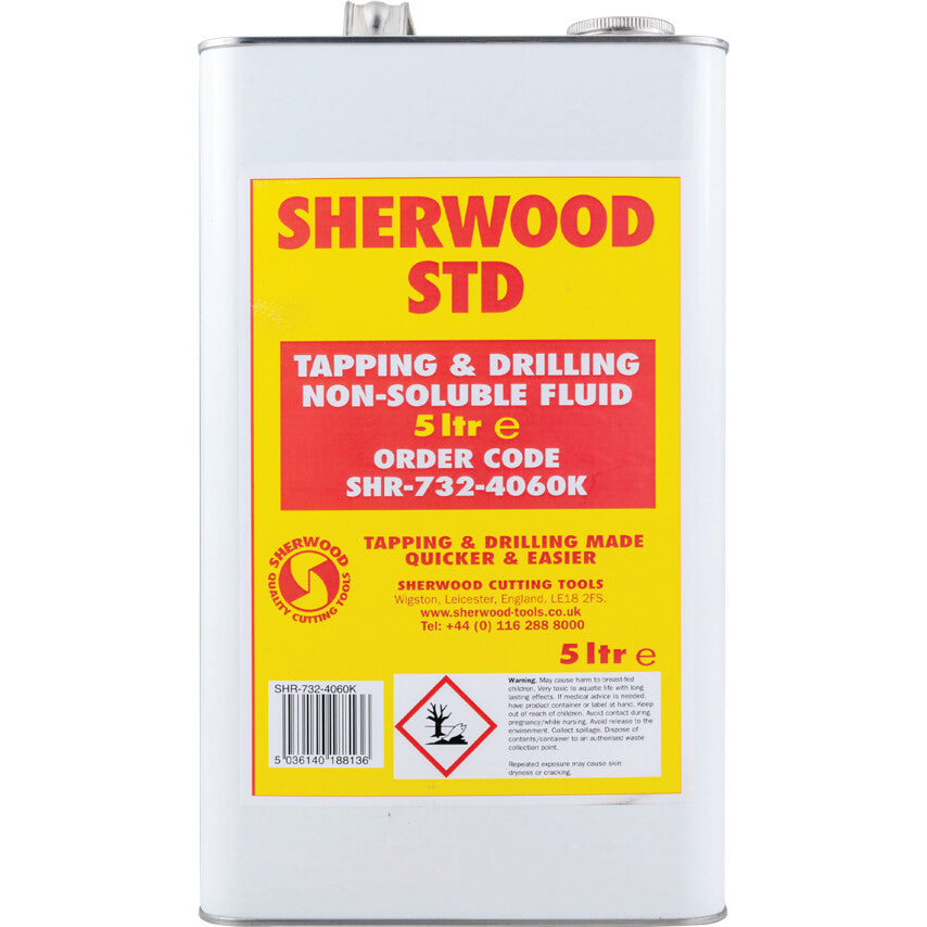 SHERWOOD STD TAP & DRILLFLUID 5LTR