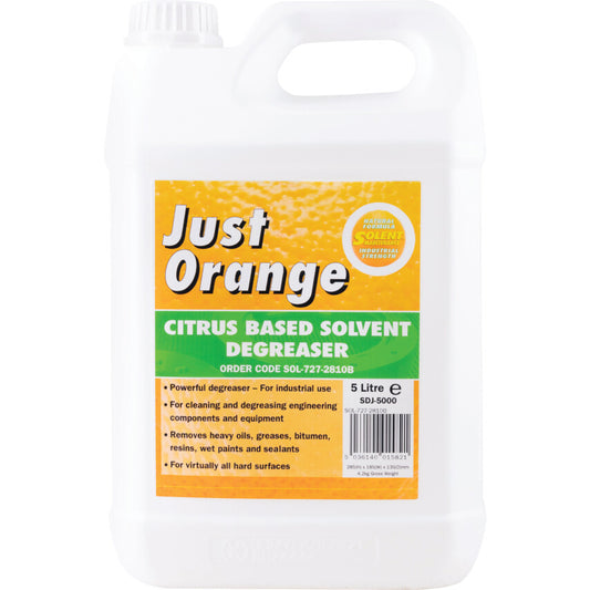 JUST ORANGE CITRUS BASEDDEGREASER 20LTR