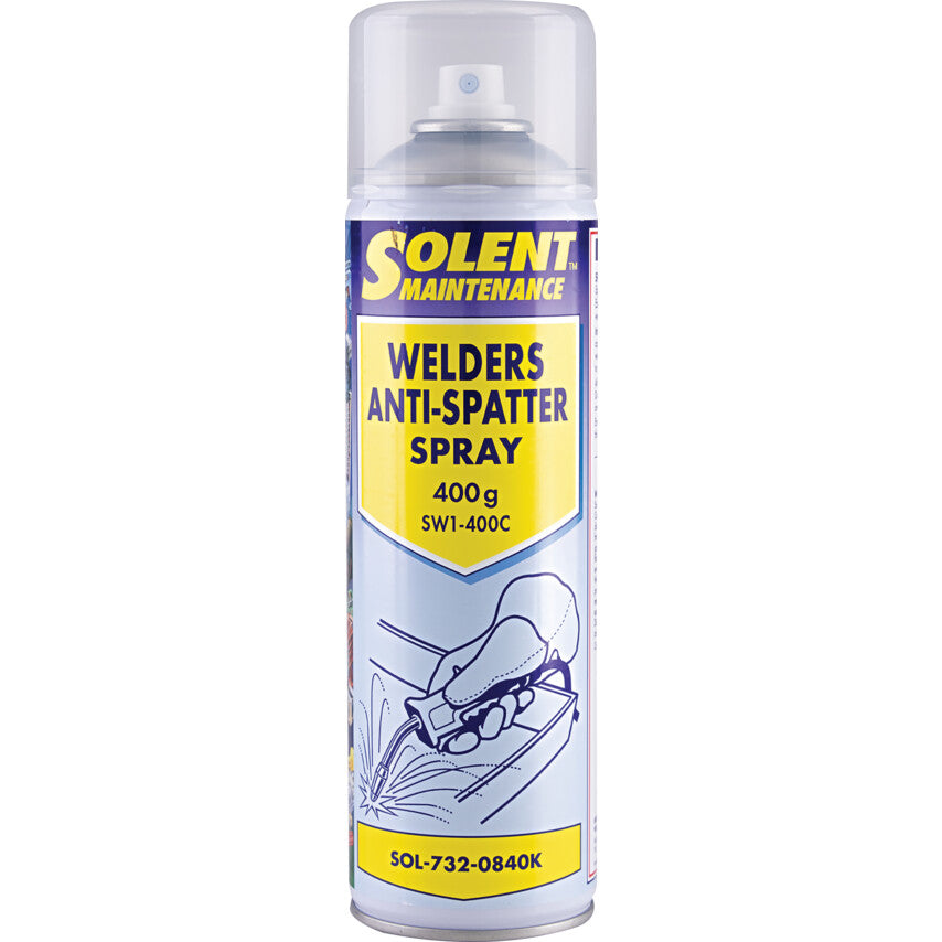 SW1-400C WELDERS ANTI-SPATTERSPRAY 400gm