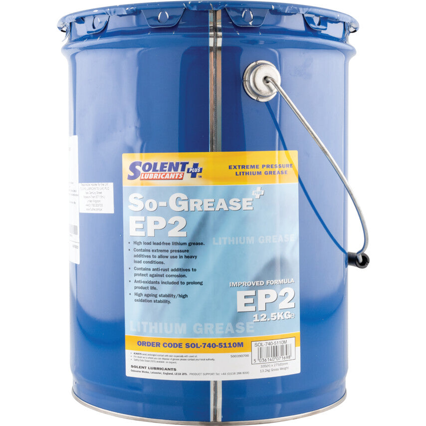 EP2 HIGH LOAD LITHIUM GREASE 12.5KG