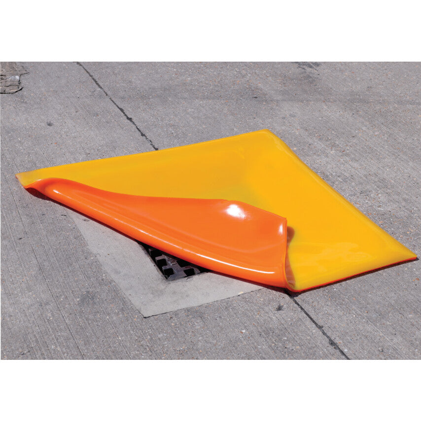 DRAIN COVER; POLYURETHANE 46x46cmYELLOW