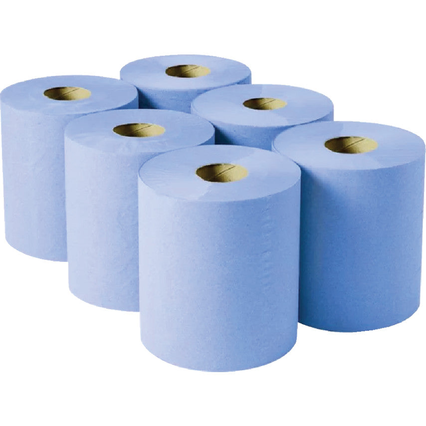 BLUE C/FEED 2-PLY WIPES 19cmx150M(PK-6) รหัส SOL9522550H