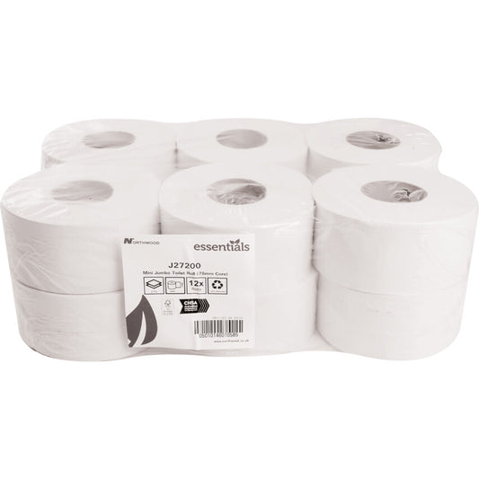 MINI JUMBO ROLL 2-PLY 90mmx200M(PK-12) รหัส SOL9524290K