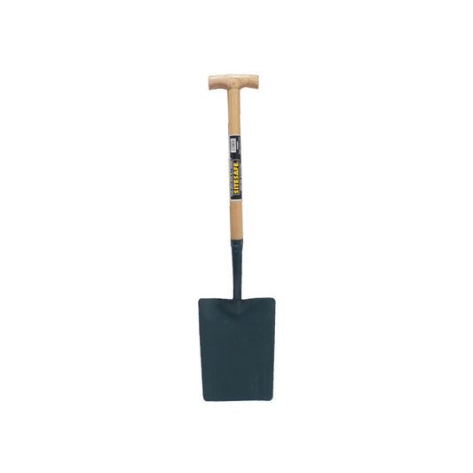 SOLID SOCKET WOODEN T TAPERSHOVEL