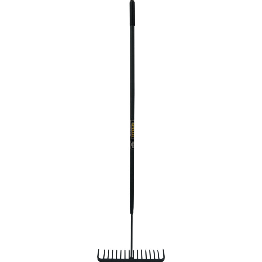 STEEL SHAFT YD TARMAC RAKE 16TEETH ROUND
