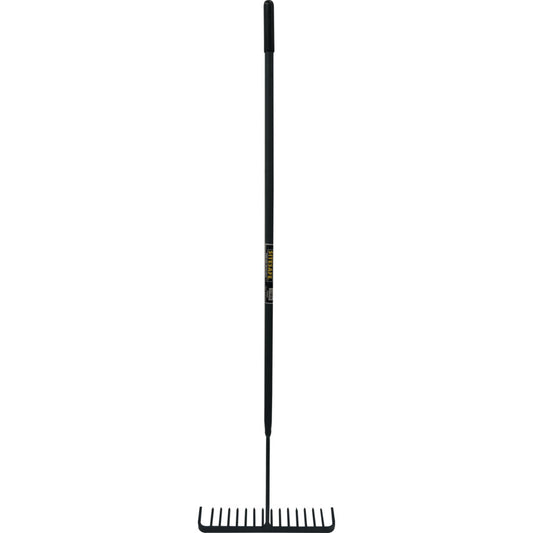STEEL SHAFT YD TARMAC RAKE 16TEETH ROUND