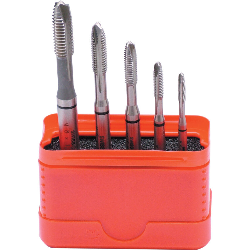 M3-M8 HSS-COBALT BLACK RING SP/PT DIN371 TAP SET รหัส SWT1859900X