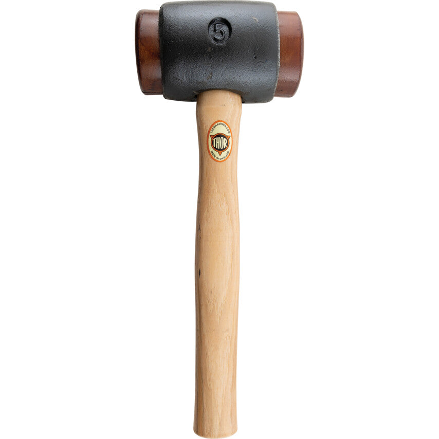 01-022 RAWHIDE HAMMER SIZE-5(WOOD HANDLE) รหัส THO5270105F