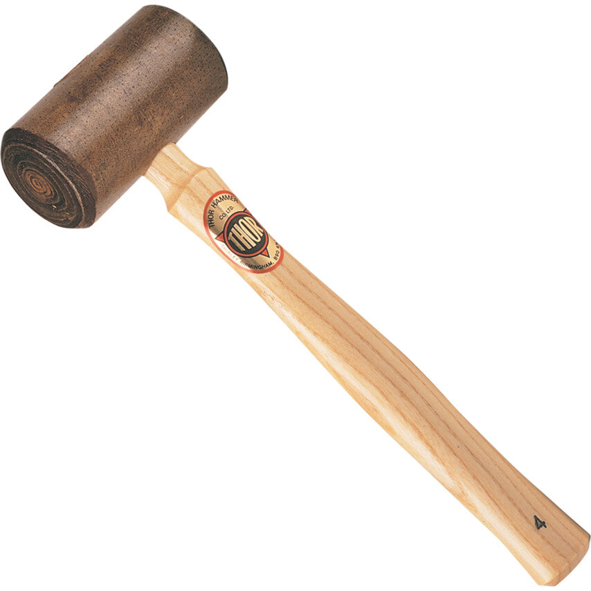 02-116 RAWHIDE MALLET SIZE-4(WOOD HANDLE) รหัส THO5270134L