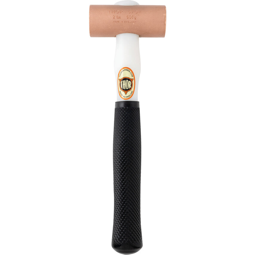 24-5704 THOR SOLID COPPER CYLINDICAL MALLET (PLASTIC HANDLE) รหัส THO5270479L