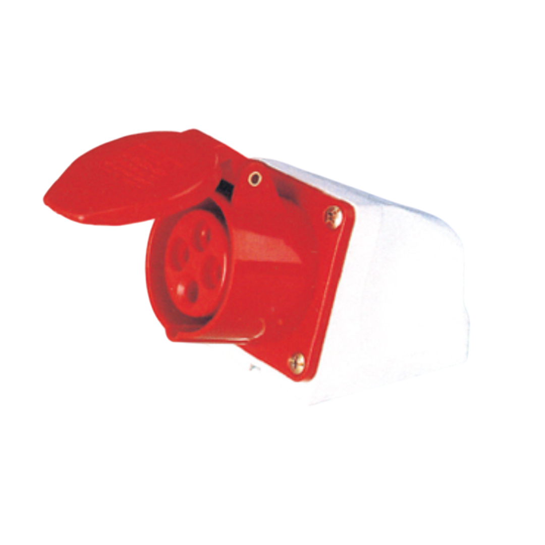 เพาเวอร์ปลั๊ก Shinohawa ปลั๊กตัวเมียลอย CN167 3P+N 380V 32A