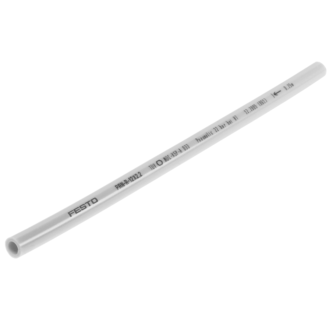 Pneumatic tubing FESTO รุ่น PAN-R-4X0,75-SI รหัส 541674 สายสีเงิน