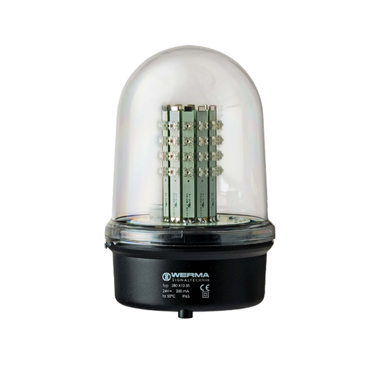 Signal and traffic lights WERMA รุ่น Obstruction Light LED Obstruction light BM 12-50VDC RD 280.410.55  ไฟสัญญาณ