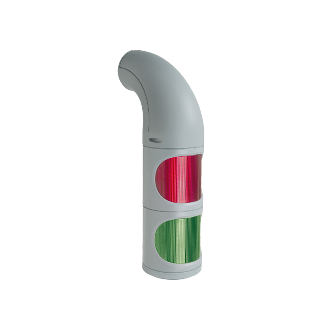 Signal and traffic lights WERMA รุ่น Traffic Lights LED Perm. BeaconCL WM 115-230VAC GN/RD 894.160.68 ไฟสัญญาณ