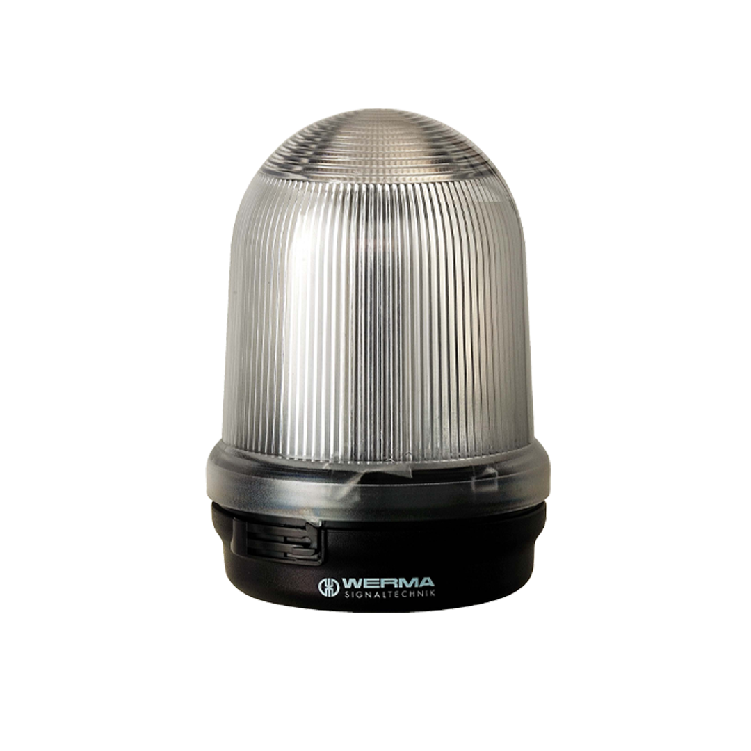 Signal and Traffic Lights WERMA รุ่น Monitorable Beacon Monitored LED Perm. Beacon BM 24VDC CL 829.470.55 ไฟสัญญาณ สีขาว