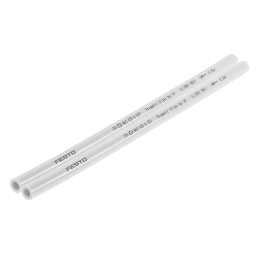 Pneumatic tubing FESTO รุ่น PUN-6X1-DUO-SI รหัส 152823 สายสีเงิน