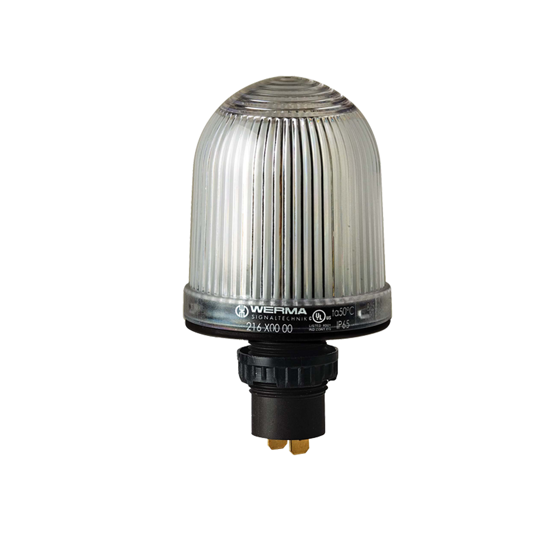 Signal and traffic lights WERMA รุ่น EvoSIGNAL Mini-Midi-Maxi Signal Beacons Permanent Beacon EM 12-48VAC/DC CL 216.400.00 ไฟสัญญาณ