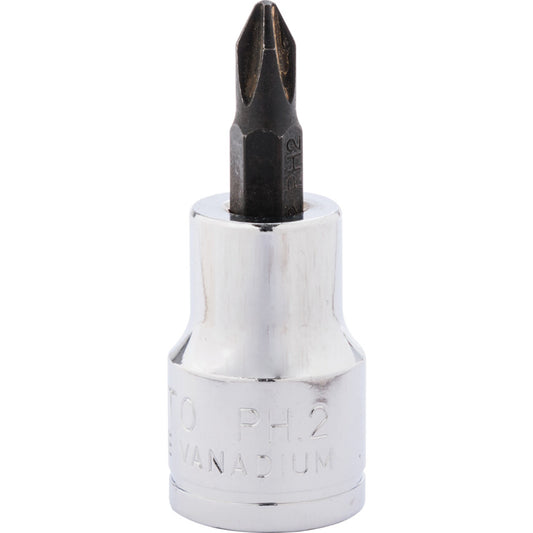 No.2 PHILLIPS S/DRIVER BIT 3/8"SQ. DR. รหัส YMT5826202K