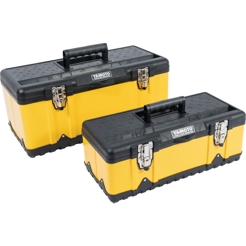 470mm & 582mm YELLOW METALTOOLBOX SET 2-PCE รหัส YMT5931400K