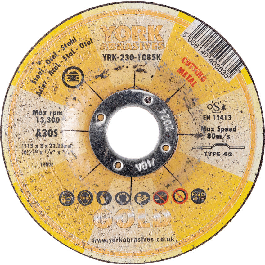 115x3x22.23 มิล A30S DPC CUTTINGDISC