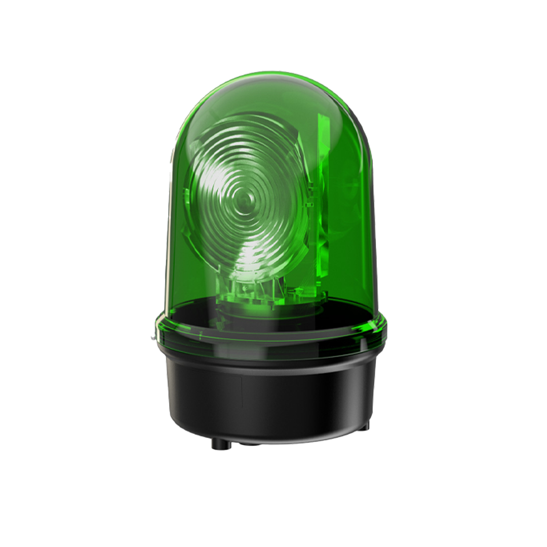 Signal and traffic lights WERMA รุ่น Rotating Beacons Rotating Beacon Fresnel 24VAC/DC GN 884.230.75 ไฟสัญญาณ