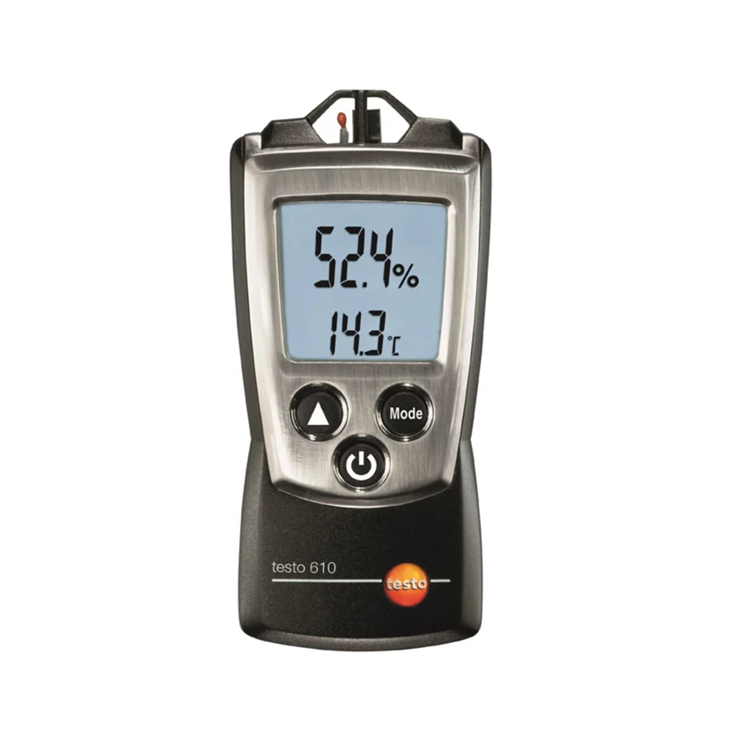 testo 610 เครื่องวัดความชื้น/อุณหภูมิขนาดกะทัดรัด รหัสสินค้า 0560 0610