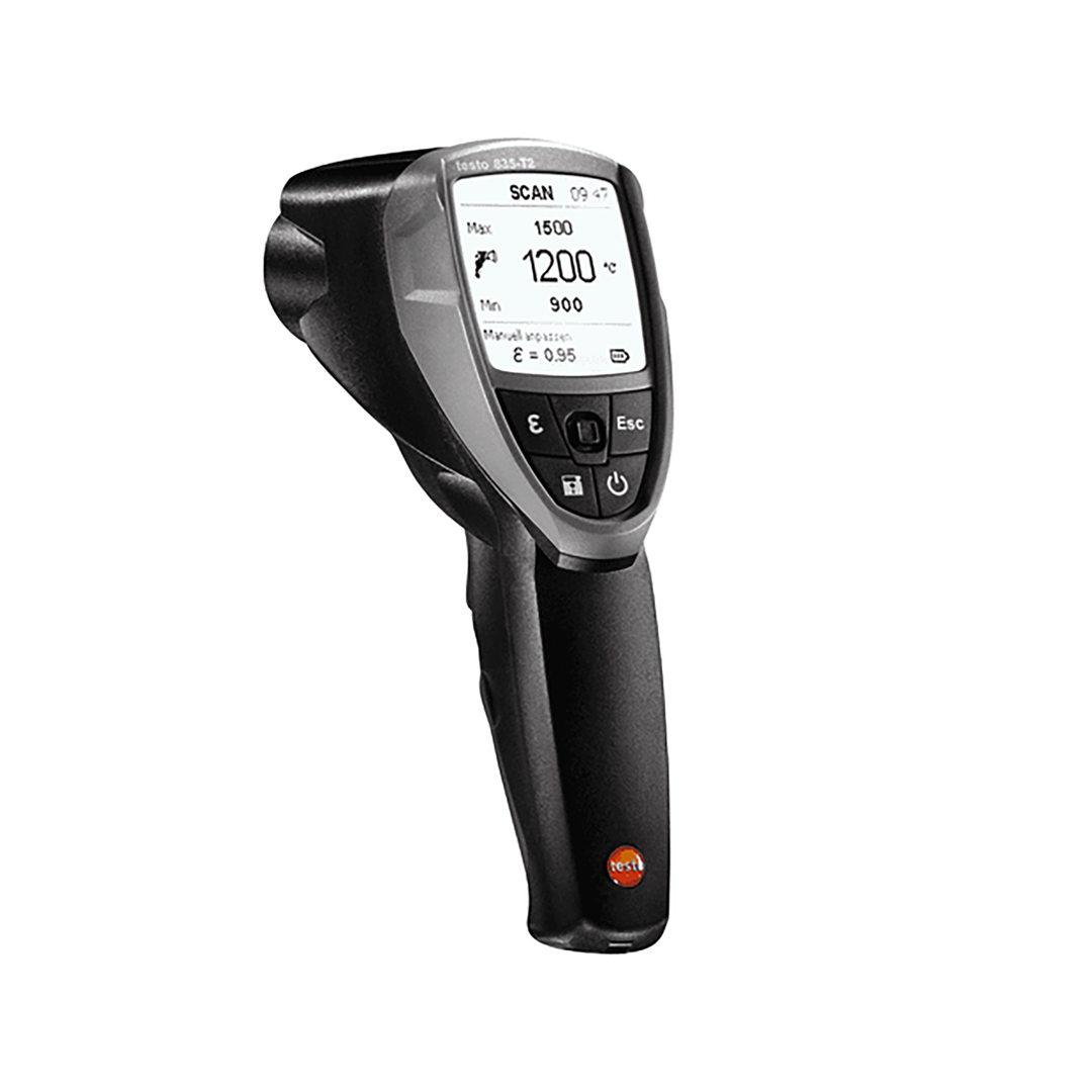 testo 835-T2 เครื่องวัดอุณหภูมิอินฟราเรด 4 จุด รหัสสินค้า 0560 8352