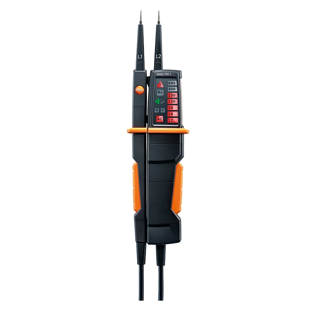 testo 750-1 เครื่องทดสอบแรงดันไฟฟ้า รหัสสินค้า 0590 7501