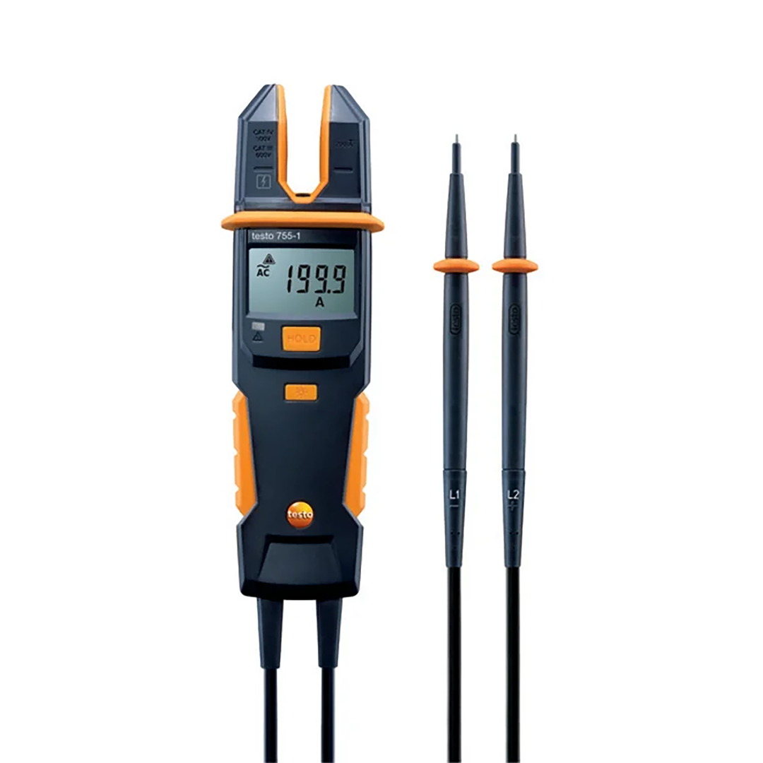 testo 755-1 เครื่องทดสอบแรงดันไฟฟ้ากระแสสลับ รหัสสินค้า 0590 7551