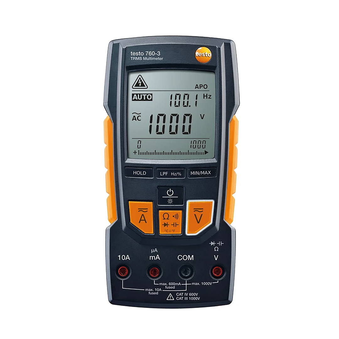 testo 760-3  มัลติมิเตอร์ TRMS รหัสสินค้า 0590 7603