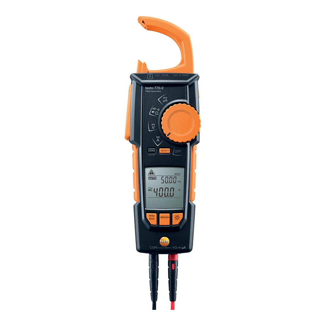 testo 770-2  แคลมป์มิเตอร์ TRMS รหัสสินค้า 0590 7702