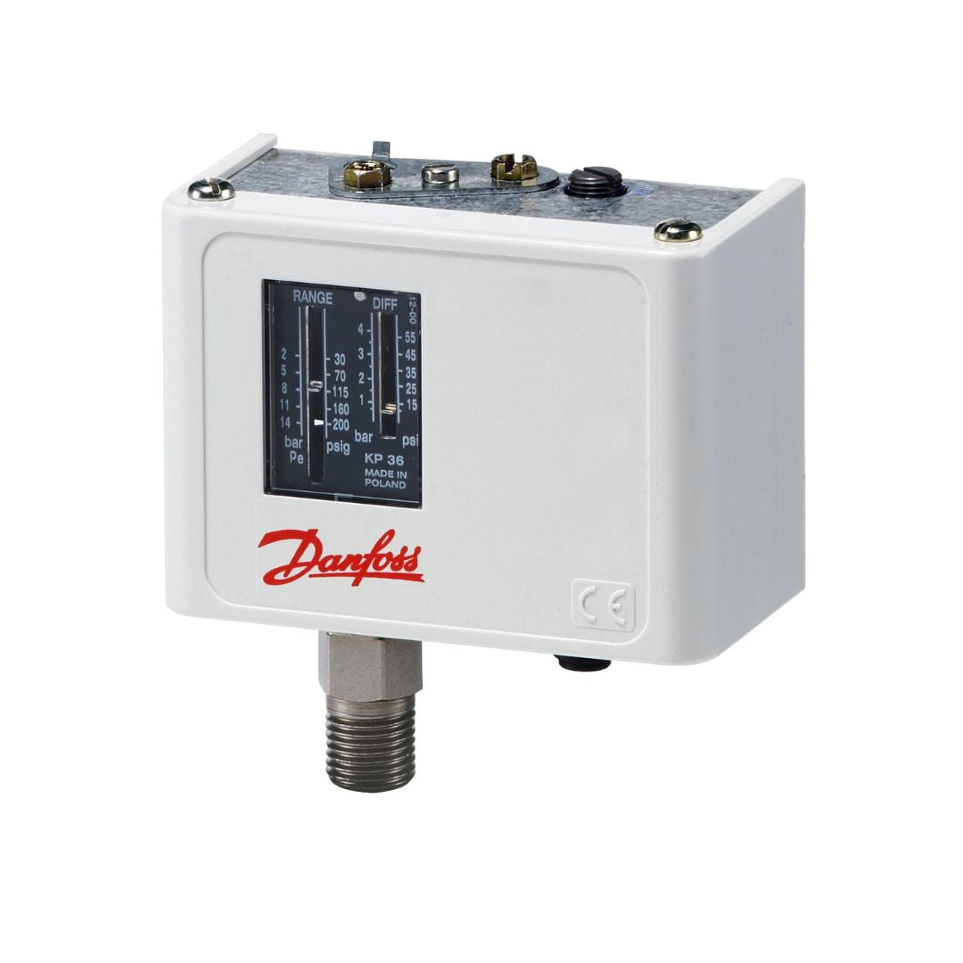 เพรสเชอร์สวิทซ์ Pressure switch Danfoss KPI36 Code No.060-118966