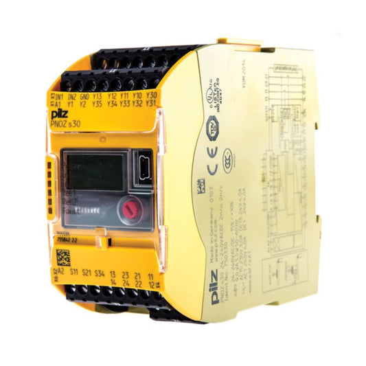 Safety Relay Pilz PNOZ s30 24-240VACDC 2 n/o 2 n/c Code 750330