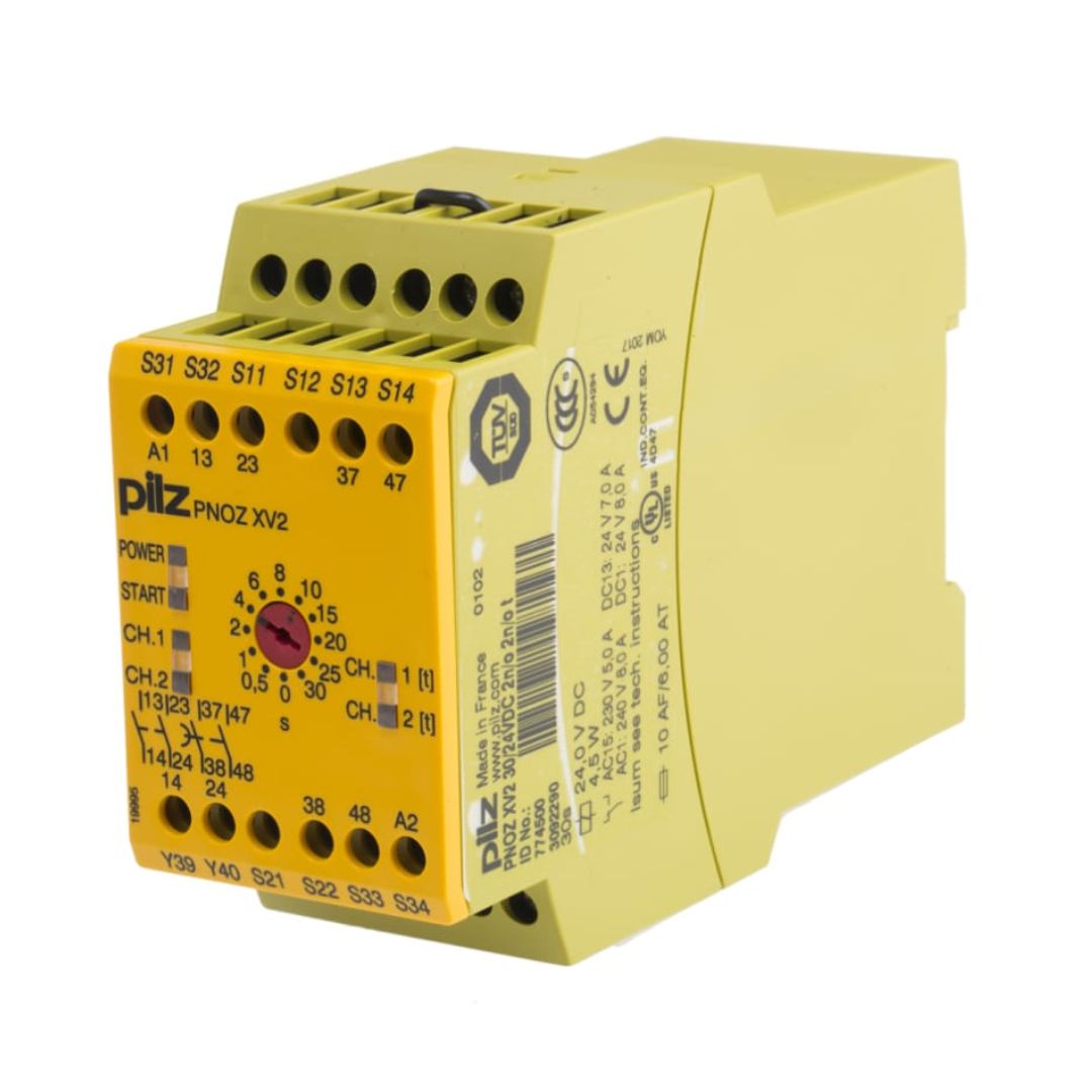 Safety Relay Pilz PNOZ XV2 30/24VDC 2n/o 2n/ot Code 774500