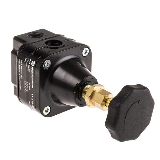 Pneumatic Regulator Norgren 11-818 Series precision pressure regulator, G1/4, 0.02-0.5 bar, without gauge Code 11-818-999