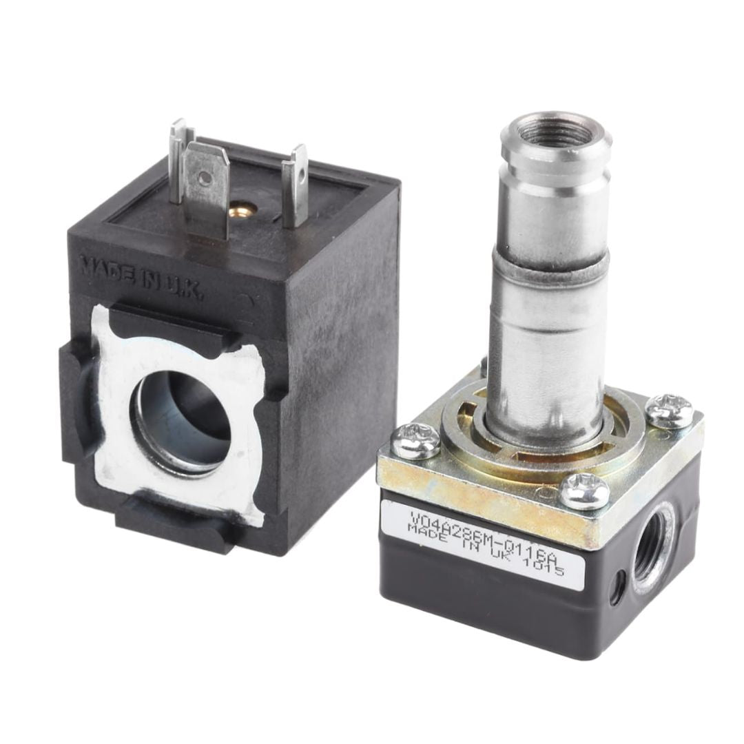 Norgren 2/2 Pneumatic Solenoid Valve Solenoid/Spring G 1/8 V04 Series 24V dc Code V04A286M-B623A